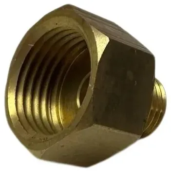 Переходник 1/\" на 1/2", латунь, давление 300 Бар
