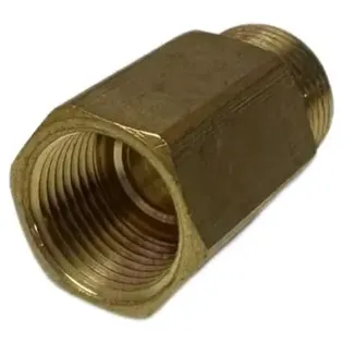 Переходник 3/8 на 3/8 (латунь), давление 296 бар
